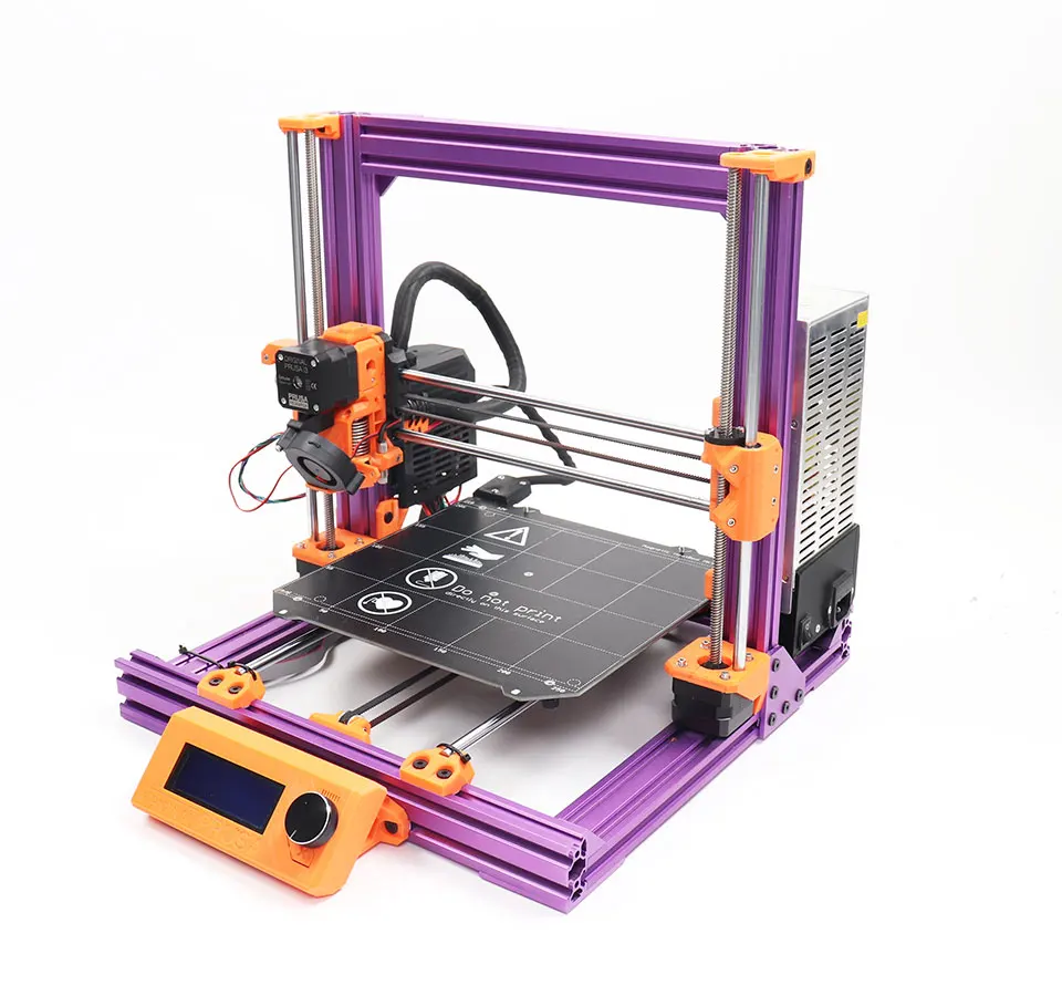 Prusa i3 MK2.5S Медведь 3d принтер Полный комплект красочные экструзии мини Рэмбо 1.3a доска PETG печатных частей