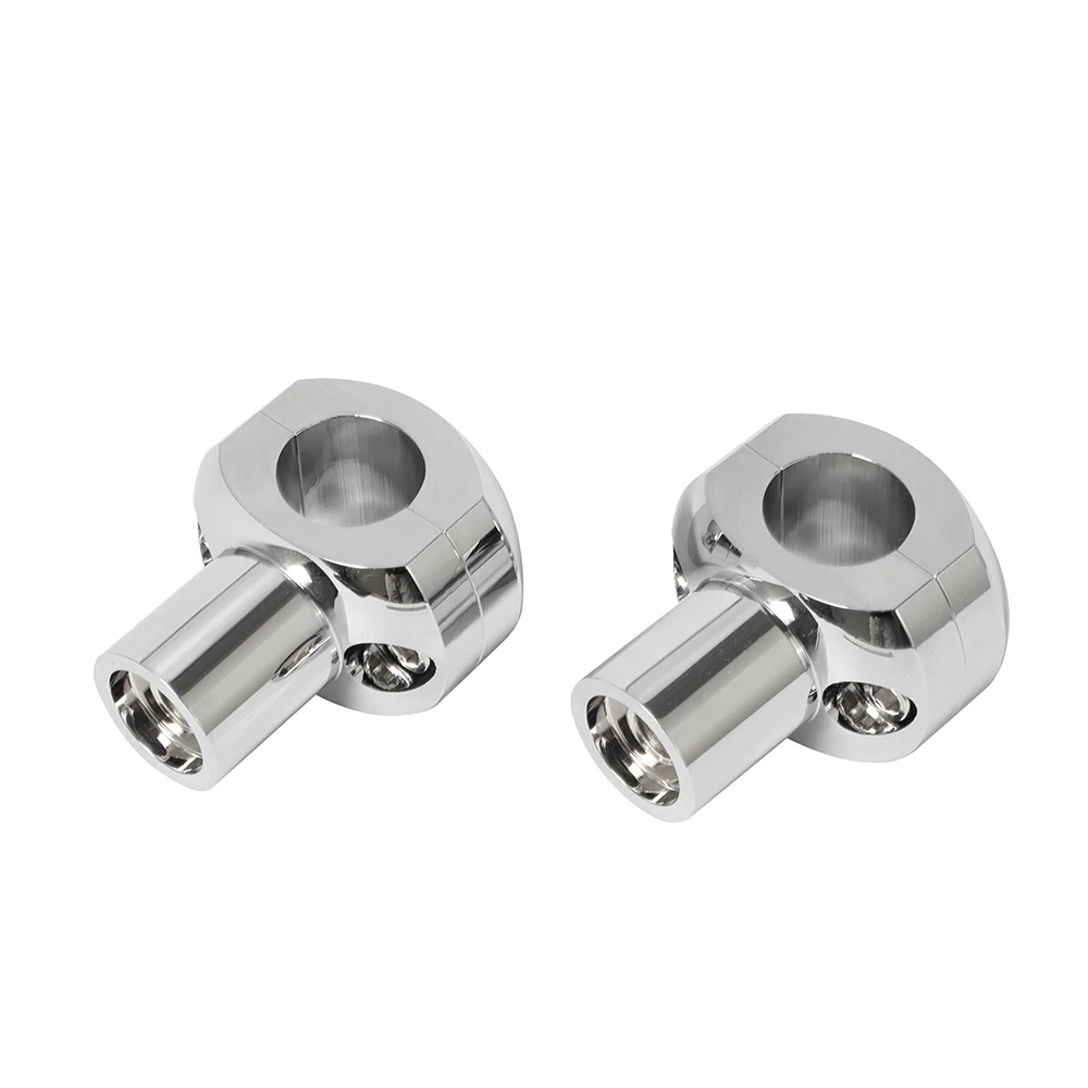 Мотоциклетные рулевые подъемники 7/8 дюйма зажим для Harley Dyna Sportster Softail Honda Shadow VT Aero