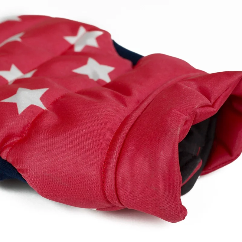 

Pet Autumn Winter Coat Dog Funny Party Dress Up Warm Clothes Pet Dog Dress Star Prints Puppy Warm Jacket Clothing 2 2 2 2 1