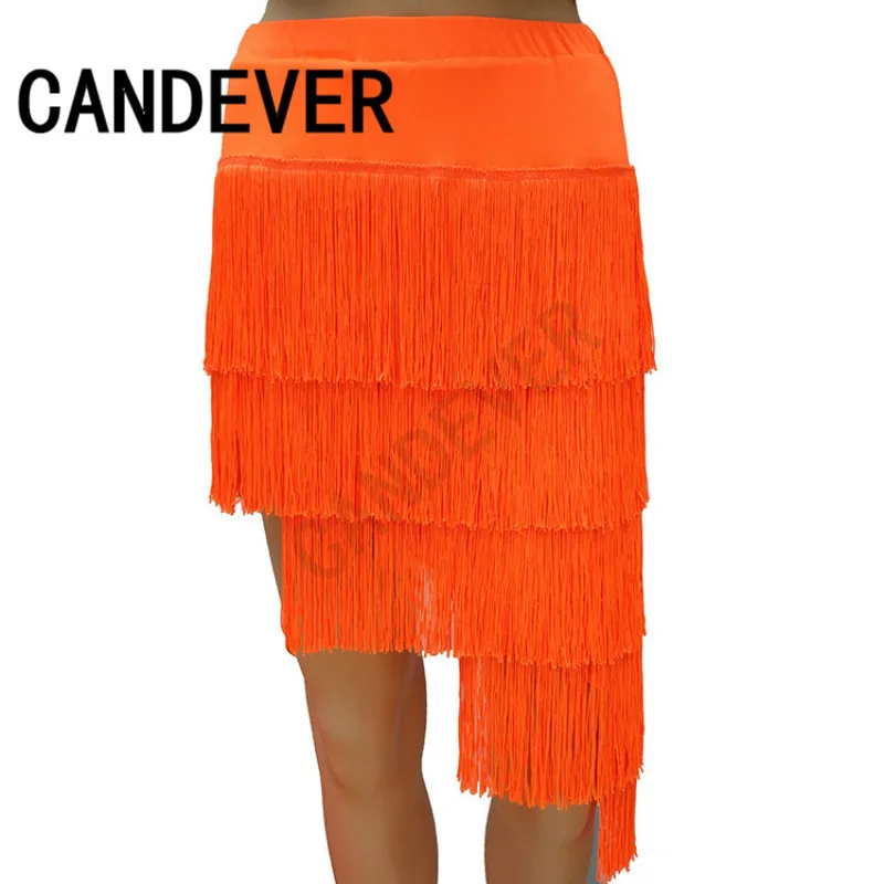 Женская юбка для латинских танцев сексуальный топ костюм самбы Танго с