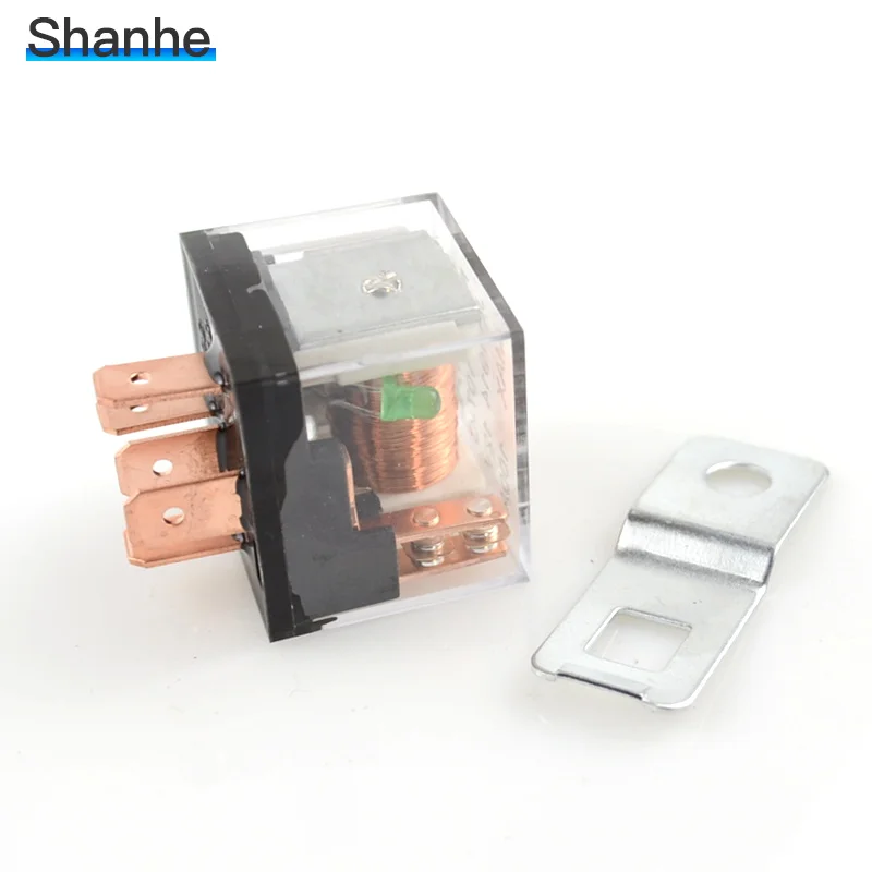 Светодиодное автомобильное реле 100 А 5 контактов нормально открытое|relay case|transparent