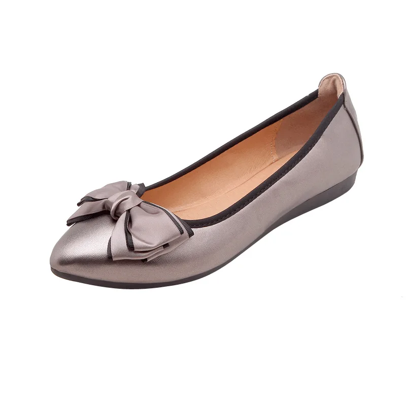 

Women Shoes Flats New Ballet Flats Boat Shoes Woman Fashion Casual Plus Size Luxury Design High Qualtiy Soft Bottom Promotion