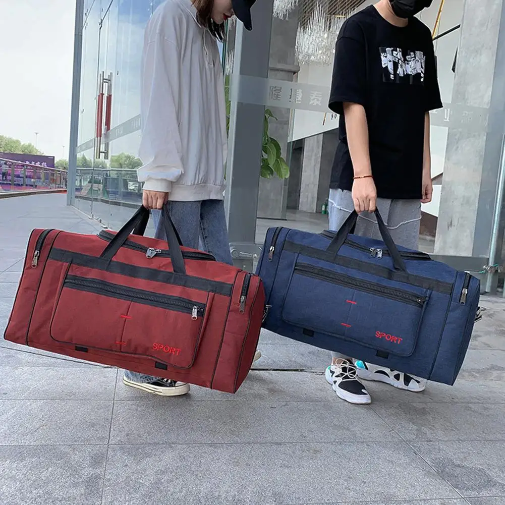 Durable Gym Bags Skillful Manufacture Multi-function Travel Handbag Canvas Large Capacity Unisex Fitness Sport Totes