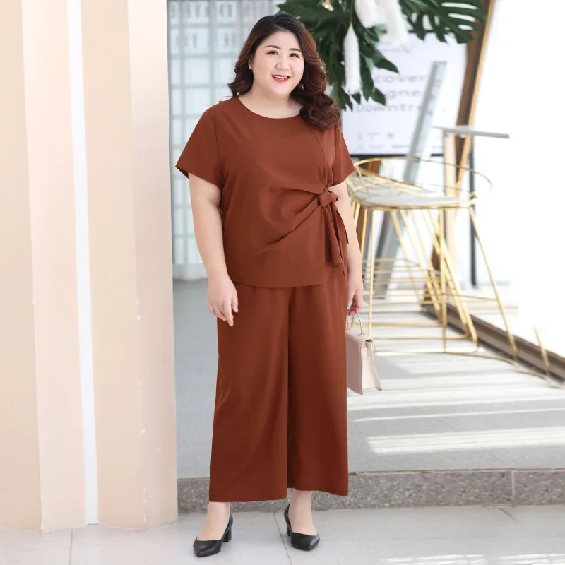 Новинка 2021 летнее платье размера плюс для женщин с коротким рукавом повседневные