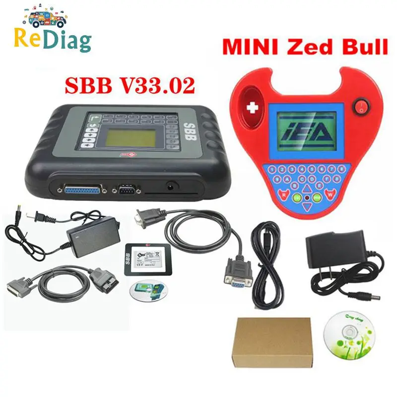 OBD2 Иммобилайзер Авто ключевой программист SBB V33.02/V46.02/V48.99/V48.88 универсальный ключ
