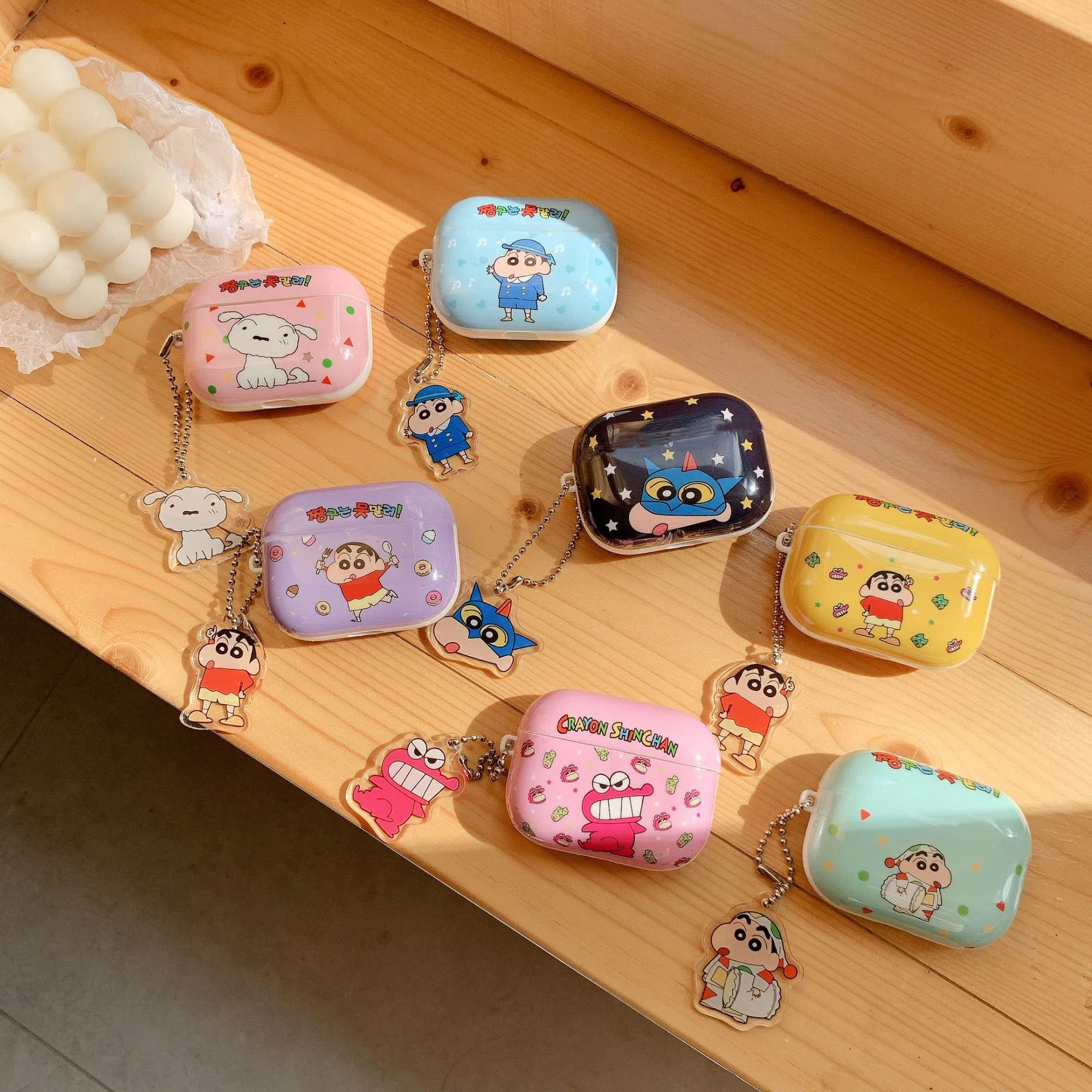 

Cute Cartoon Shockproof Earphone Cases for Apple Airpods Pro 1 2 Protection Headset Cover Headphone Case with Decoration