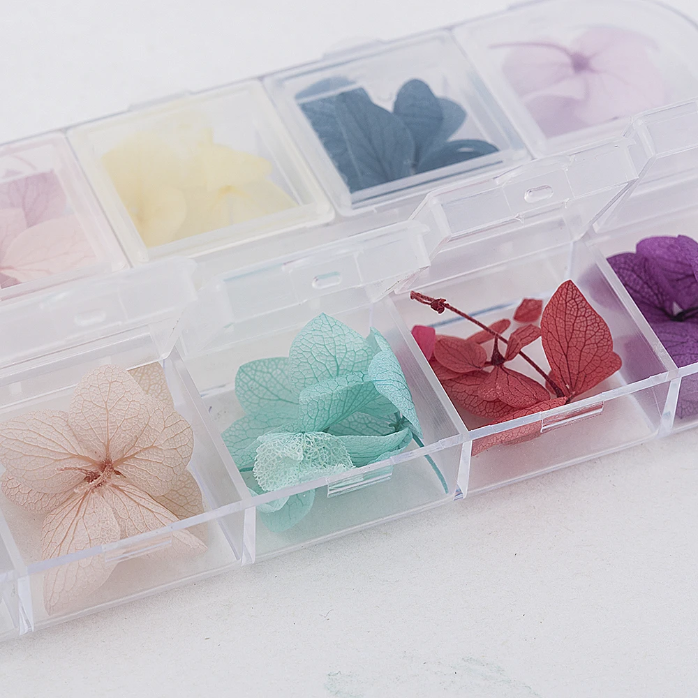 

3D Dried Flowers Leaf Dry Beauty Nail Art Decals UV Gel Polish Manicure Nail Decoration Natural Floral Sticker Japanese Style