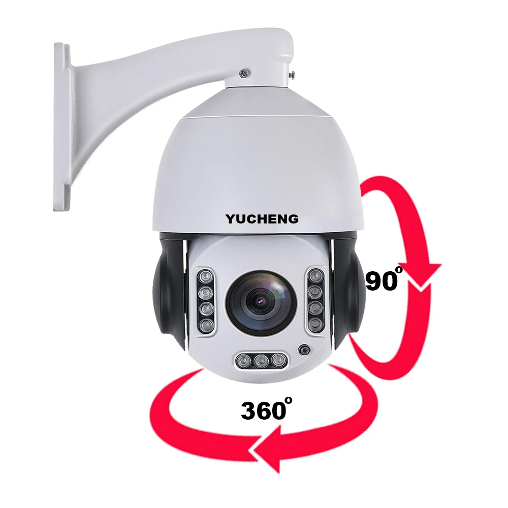 CamHi PoE 1080P 30-кратный зум 2 МП гуманоидная Автоматическая дорожка SONY IMX 307 PTZ