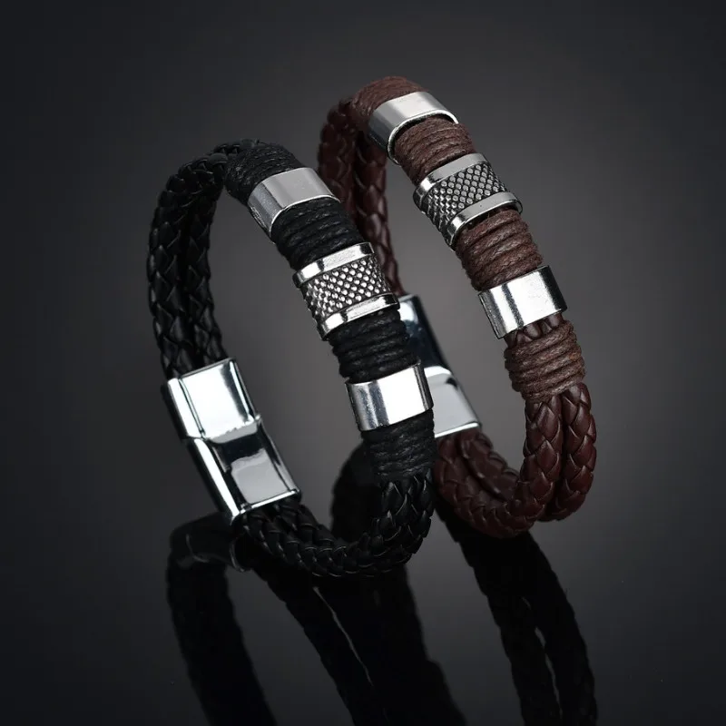 

2021 Men New All-match Woven Personalized Hand Bracelet Jewelry Gifts