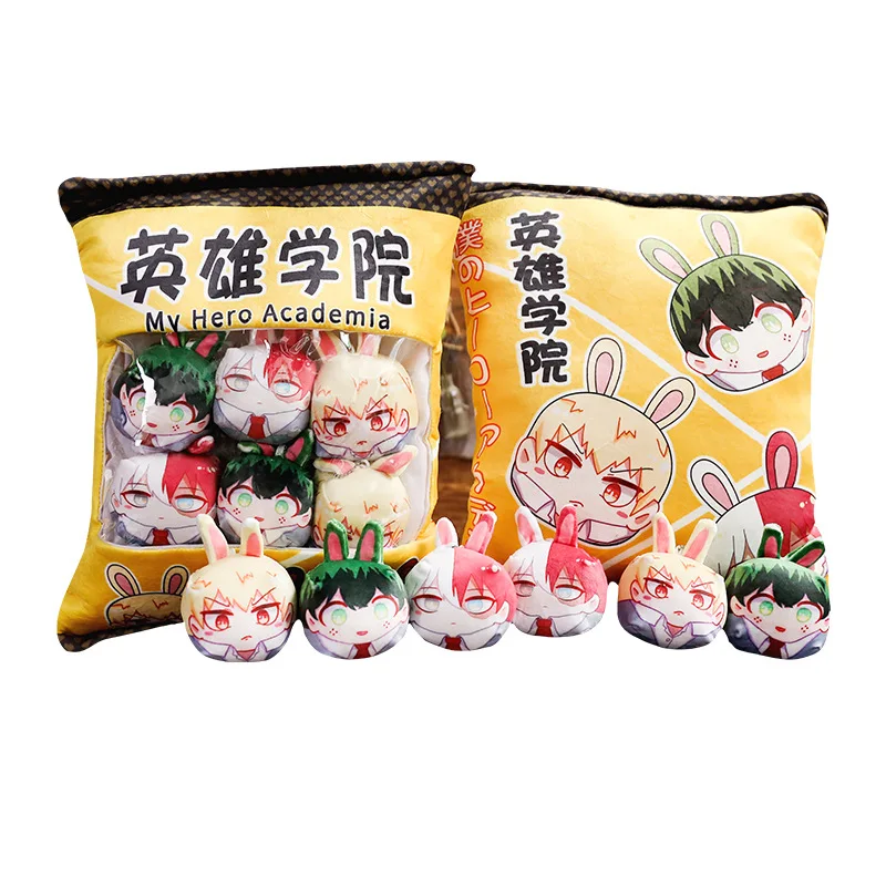 1Pc Anime The Founder Of Diabolism Demon Slayer Plush Pillow Cute Doll Soft Toy Cushion Gift Around | Канцтовары для офиса и
