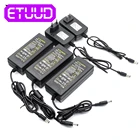 Трансформатор для освещения, 5 В, 12 В, 24 В постоянного тока, импульсный источник питания, 110 В, 220 В переменного тока, 1 А, 2 А, 3 А, 4 а, 5 А, 6 А, 8 светодиодный адаптер питания для светодиодных ламп видеонаблюдения