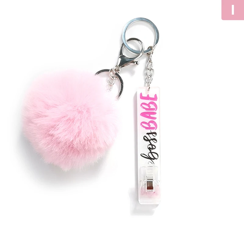 

2022 новый акриловый граббер для дебетовой карты, брелок, персонализированный захват для банкомата, пластиковый зажим для длинных ногтей