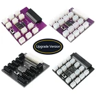 Плата блока питания ATX 12 В для майнинга ETHBTC, видеокарта с 17 USB-портами, для настольного компьютера, 6-контактный адаптер