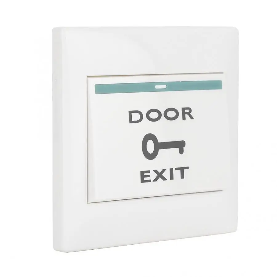 Настенный кнопочный выключатель Выходная кнопка переключатель панель 12-24 В