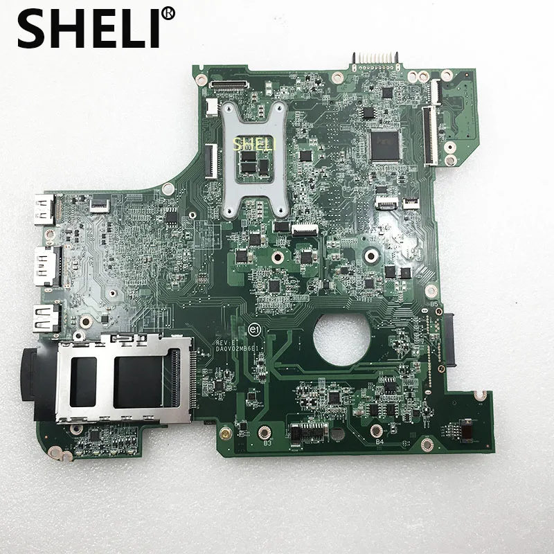 Материнская плата SHELI для ноутбука DELL Vostro 3450 V3450 ПК HM67 системная CN-0JYYRY 0JYYRY DA0V02MB6E0 DDR3