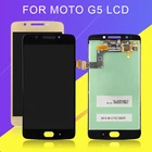 Catteny 5,0 дюймов для Moto G5 дисплей в сборе для MotoRola XT1672 XT1676 ЖК-дисплей с сенсорным экраном дигитайзер Бесплатная доставка с инструментами