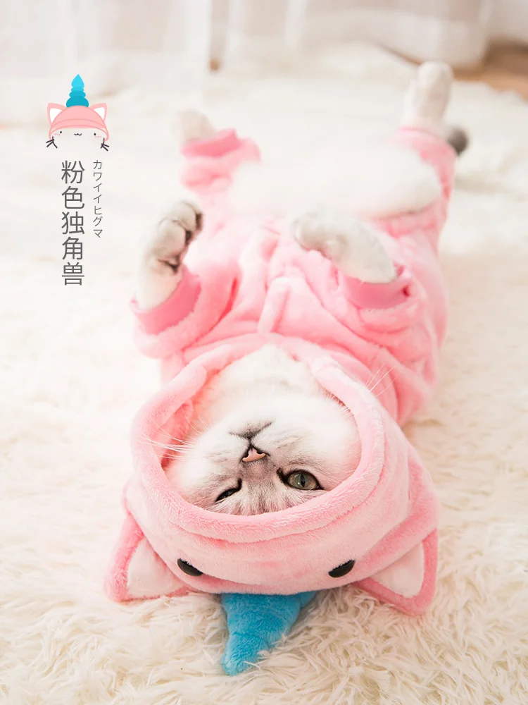 Зимние рождественские костюмы для кошек забавные модные маленьких домашних