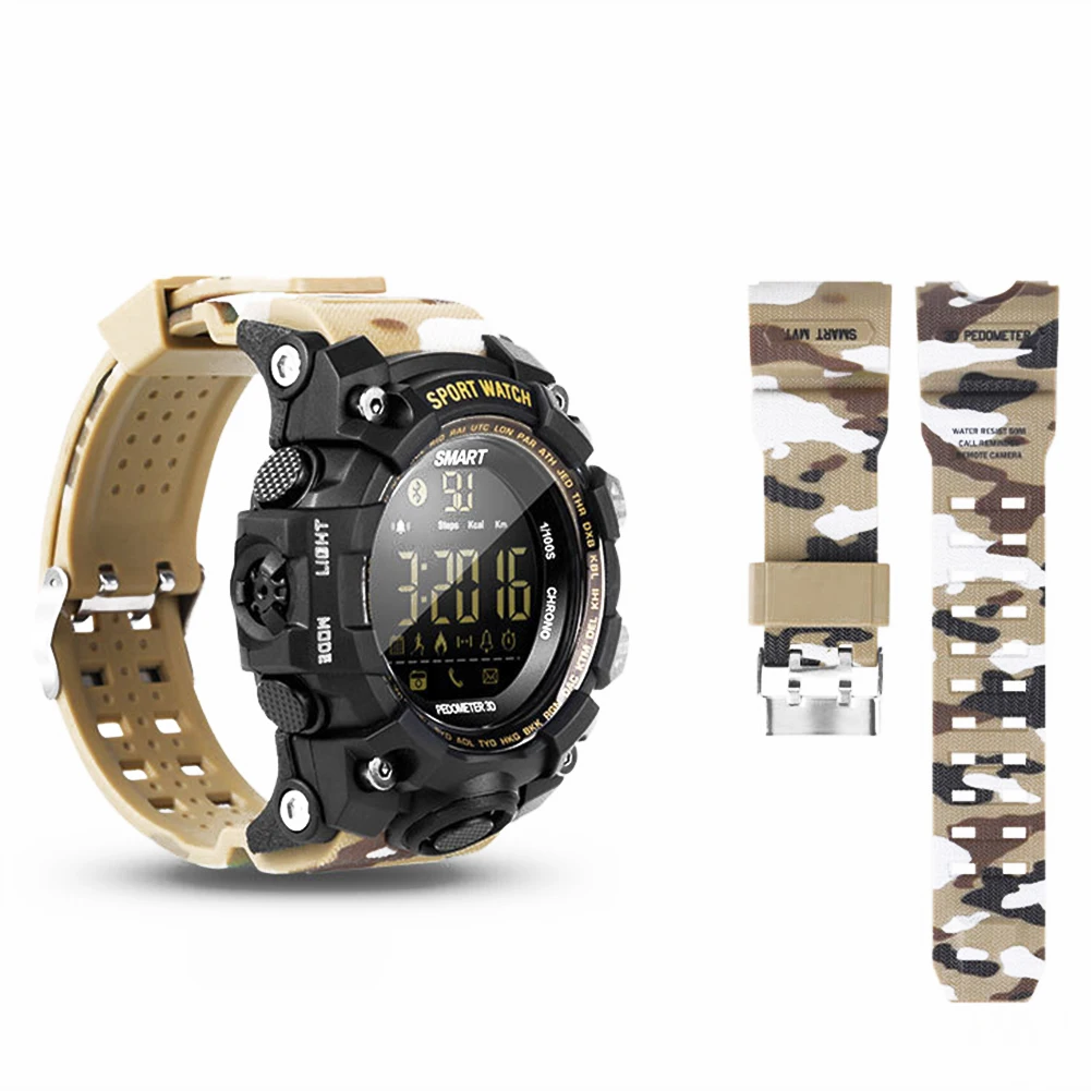 Спортивные часы EX16S с шагомером удобный ночной Светильник для IOS и Android уличная