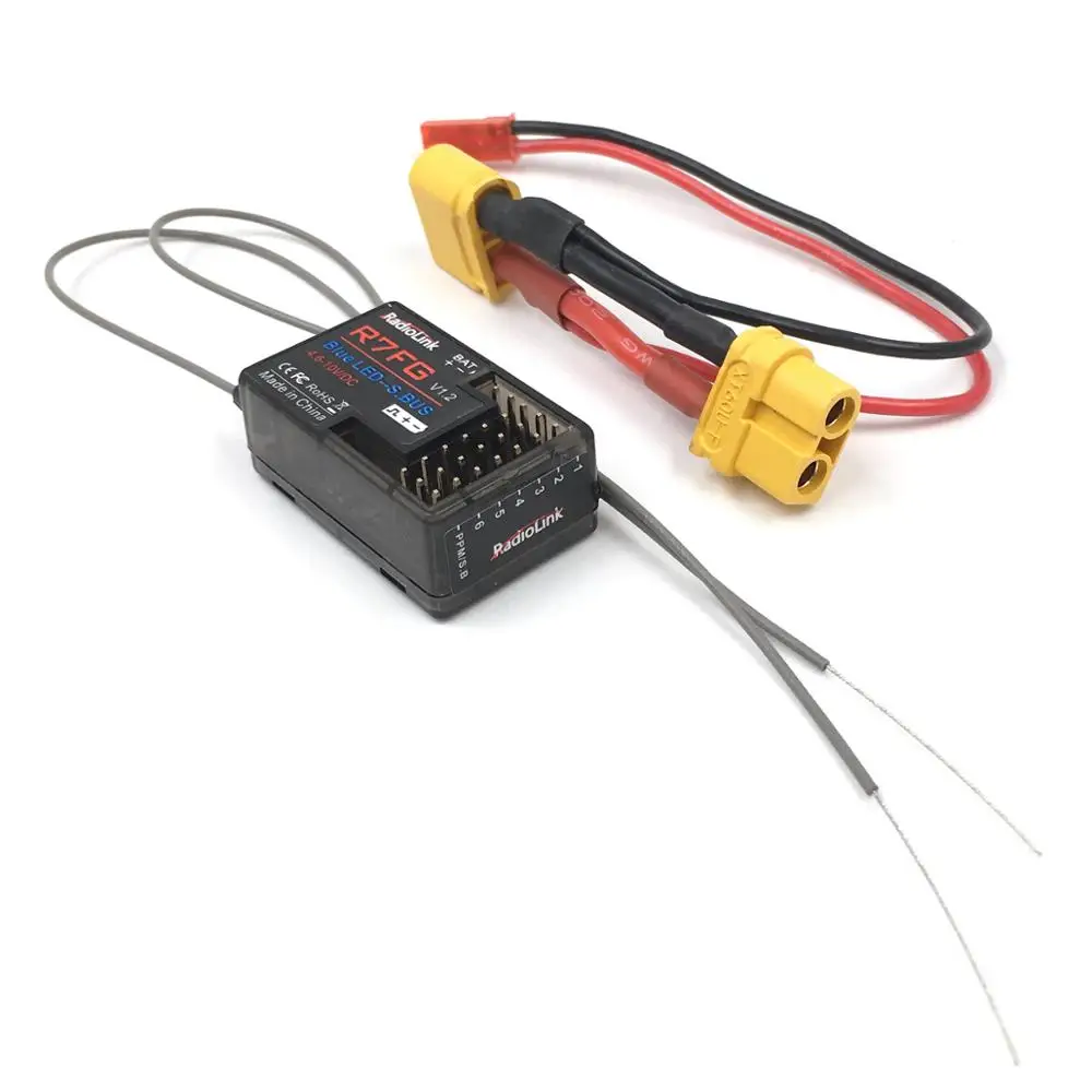 Радиоприемник Radiolink R7FG 7CH 2 4G с гироскопом телеметрический дальний HV в реальном