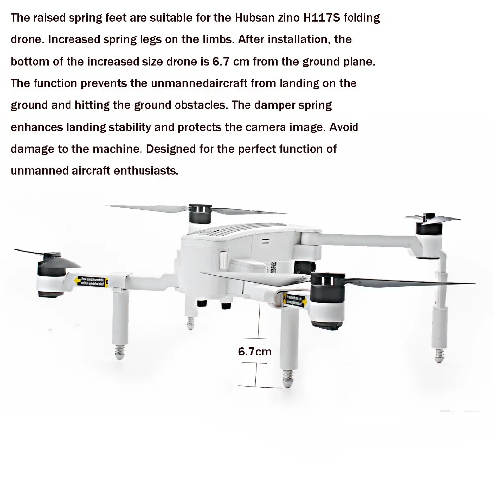 Hubsan H117S Zino gps 5,8G 1 KM brazo plegable FPV con cardan UHD 4 K cardan de 3 ejes Радиоуправляемый Дрон Квадрокоптер RTF de alta velocidad