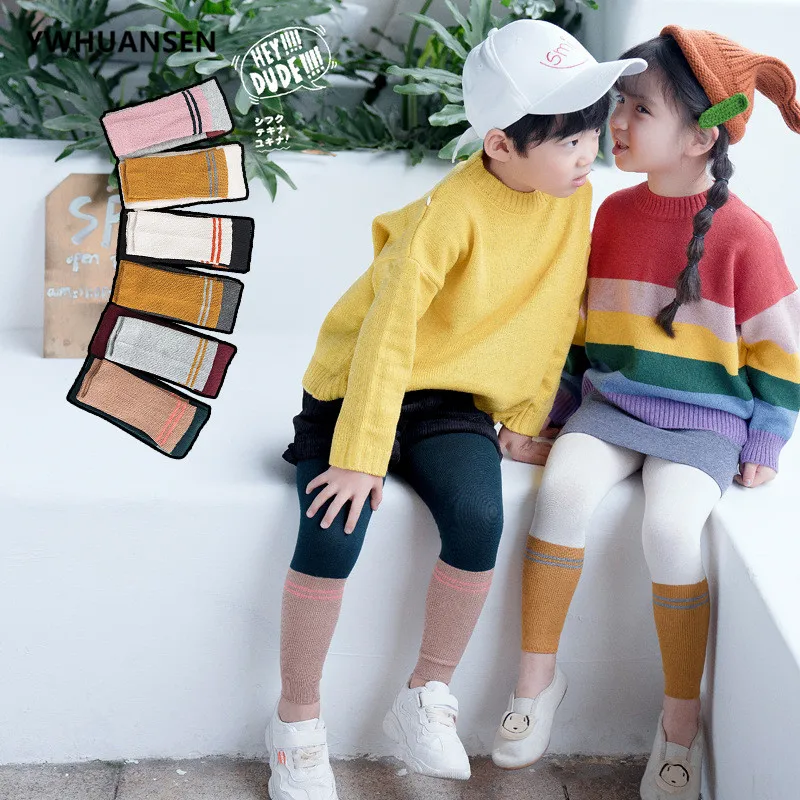 Новинка 2019 детские леггинсы в Корейском стиле осенне зимние хлопковые брюки