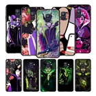 Мягкий черный чехол для телефона с изображением ведьмы из мультфильма Disney для Samsung Galaxy A8, A9, A7, A750, A6, A5, A3, A6S, A8S, Star Plus 2016, 2017, 2018