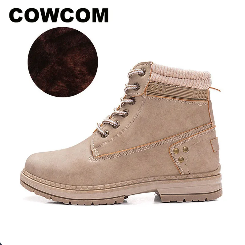 Ботинки женские ботинки большого размера ботильоны бархатные кожаные осенние и