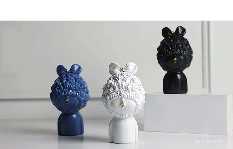 

Простая Скандинавская девушка-пуучи | Поделки для гостиной | Спальня | Школа | Офис | Украшение для дома