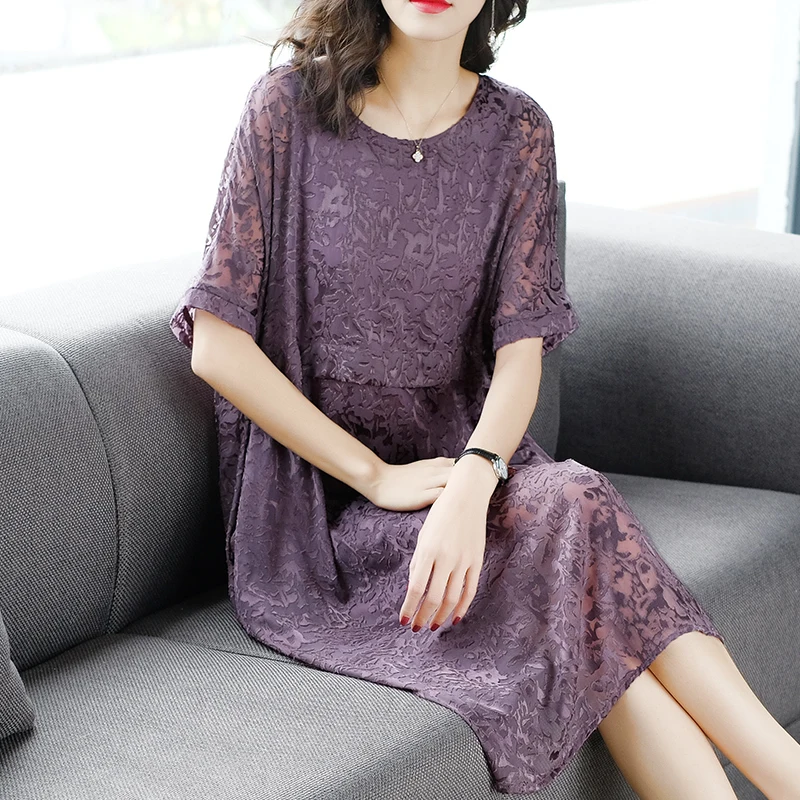 Платье из натурального шелка Для женщин пляжное платье Модные миди юбки летнее