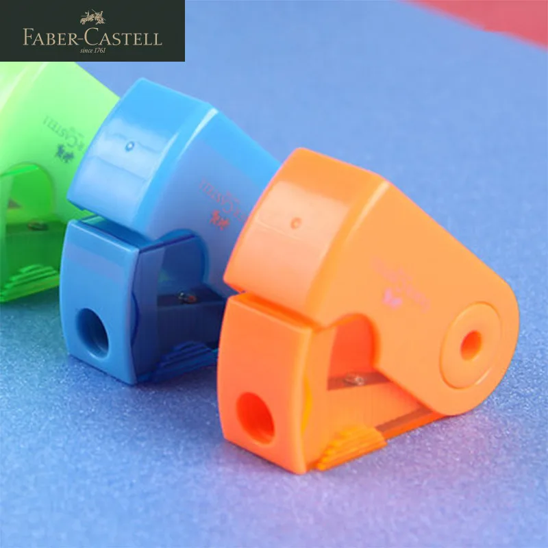 Упаковка из 4 Фабер Кастель цвета точилки для карандашей с одним отверстием