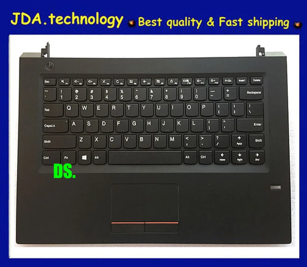 YUEBEISHENG 96%New/Orig for Lenovo IDEAPAD V310-14 V310-14IKB 310-14ISK Palmrest US keyboard Upper cover Touchpad Black | Компьютеры и
