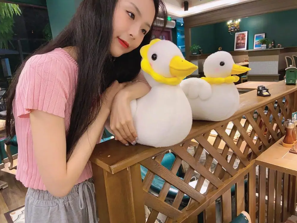 

Cute net red duck chick plush doll toy soft stuffed animal duck chick plush doll doll furniture decoration kids girl gift