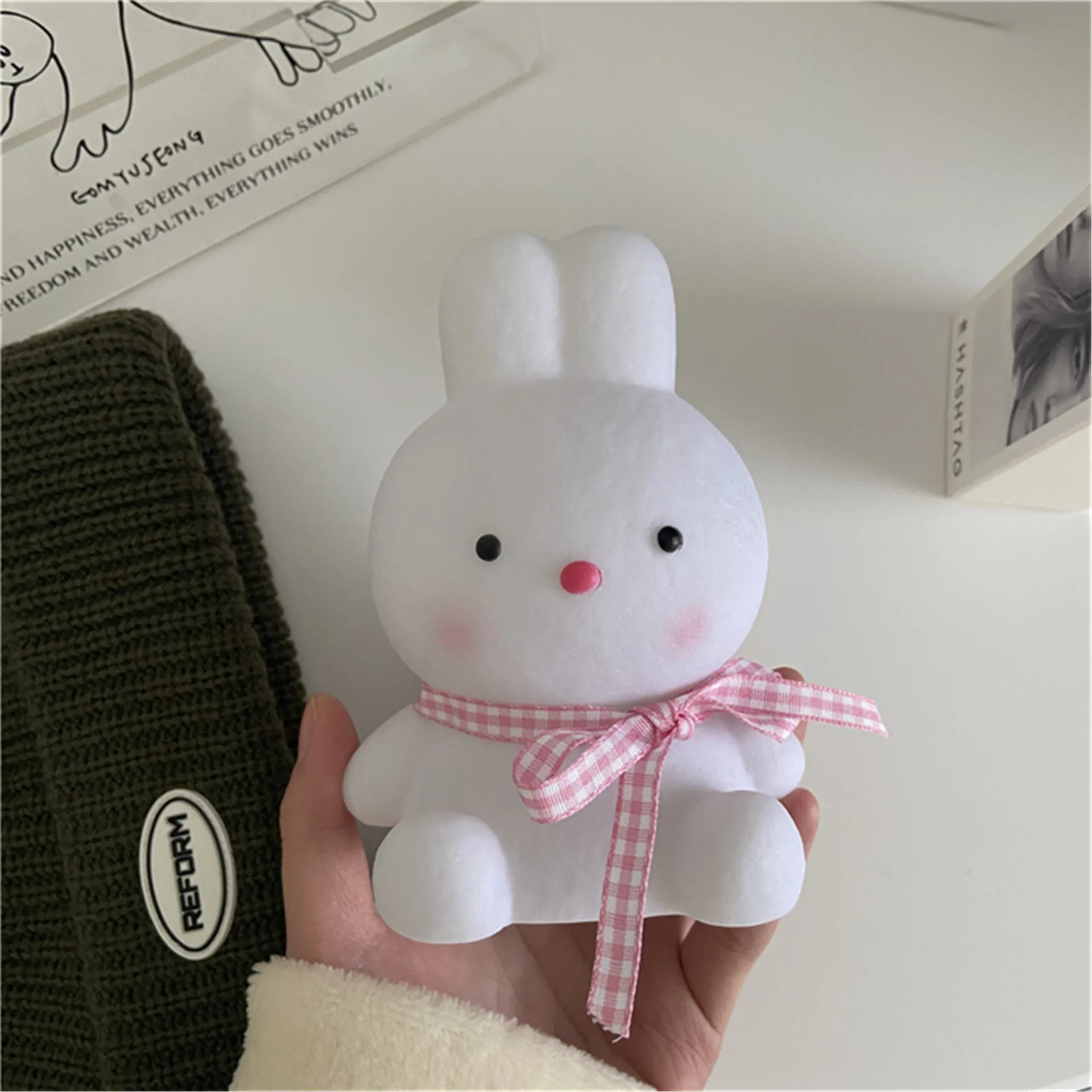 

Korean ins lovely girl heart cute rabbit atmosphere decoration night light