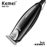 kemei professional mens hair trimmer powerful electric hair clipper razor styling tool carbon steel cutting head km 701