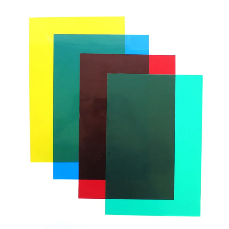 

0.3 Mm Thickness 10 Colors PVC Transparent Sheet ABS Colorful Sheet In Size 29.8*21.1 Inch With High Quality Model Building Kits
