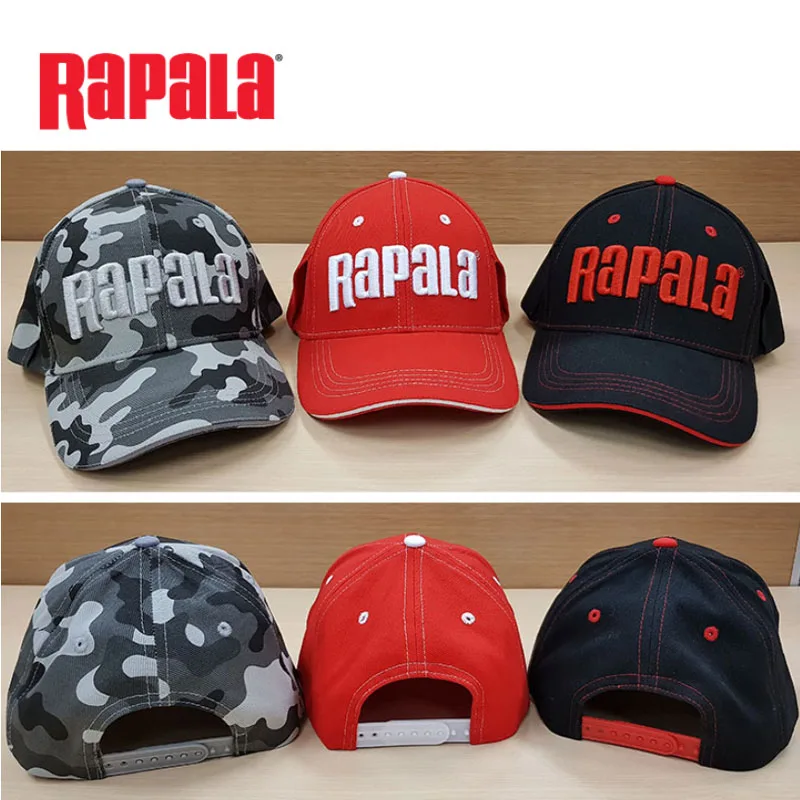 Рыболовная шляпа RAPALA рыболовная Кепка дышащая/светодиодная шляпа/Уличный спорт