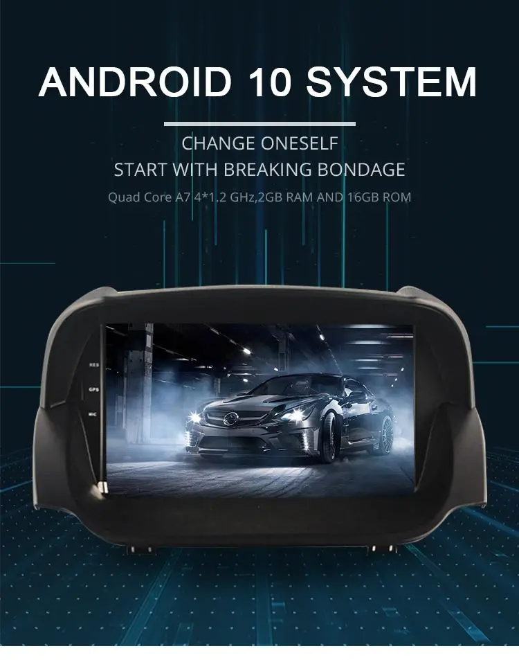 LJDA Android 10,0 автомобильный dvd-плеер для Ford ECOSPORT 2013- gps навигация 2 Din автомагнитола мультимедиа wifi стерео ips головное устройство