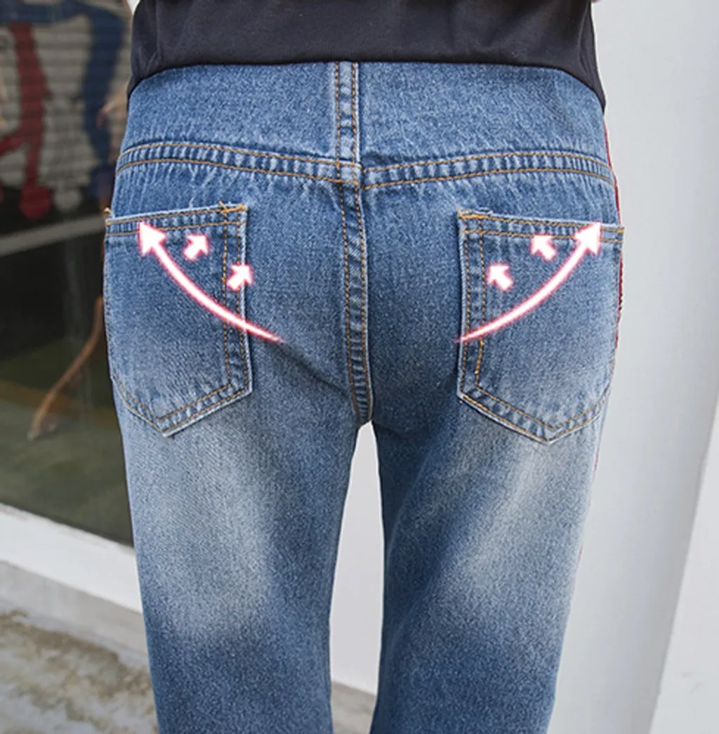 Свободные брюки SAGACE женские прямые джинсы для беременных Одежда