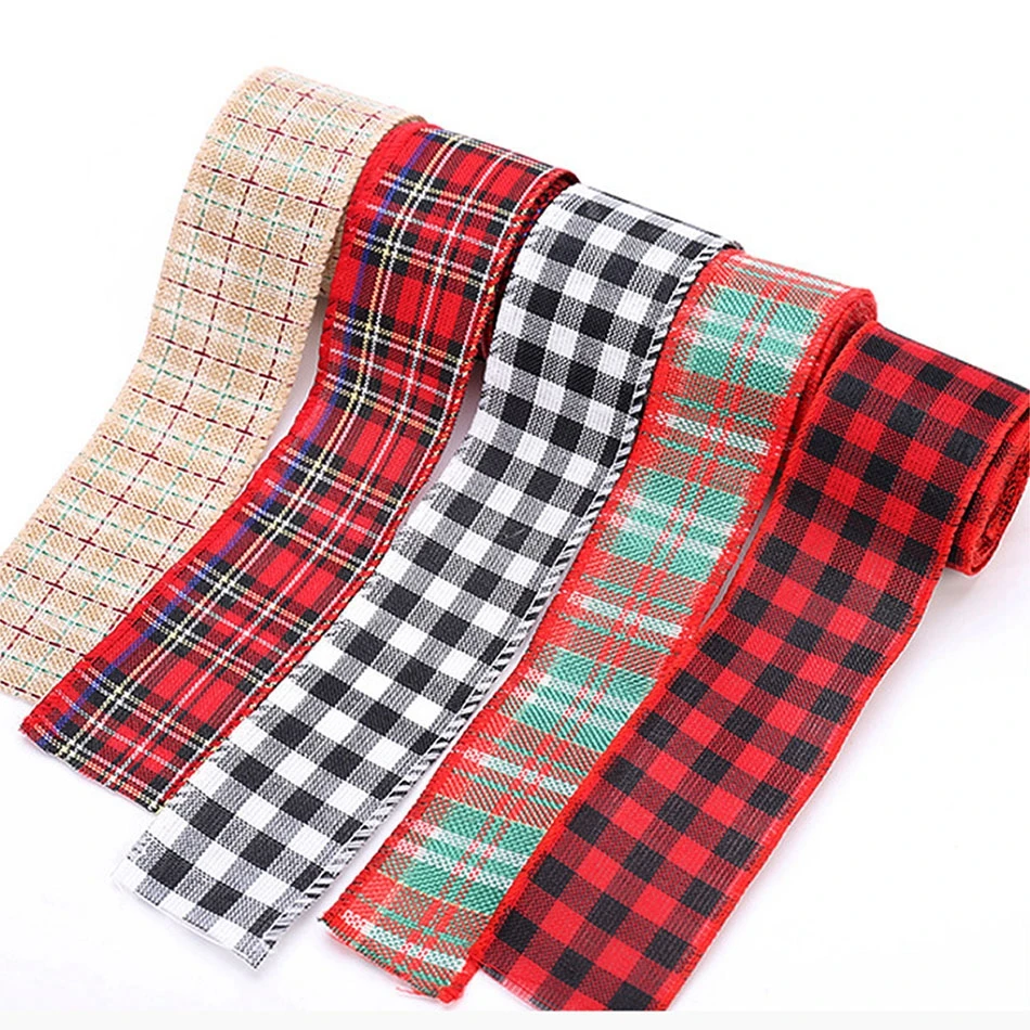 

6M/Roll Natural Vintage Ribbons Tape Gift Wrapping Christmas Ribbon Bows Crafts DIY Sewing Clothing Wedding Party decor 6cm