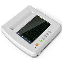 ecg121g 10 1 touch screen digital elektrokardiograph 12 channels 12 lead ecg machine ekg monitor with software thermal printer