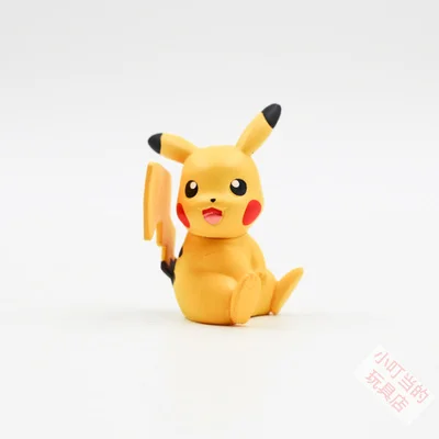 4 Takara Tomy Покемон 4 стиля ПВХ Аниме фигурки Пикачу Сквиртл Bulbasaur Cubone Мини мультфильм Модель Коллекция подарок - Цвет: 4