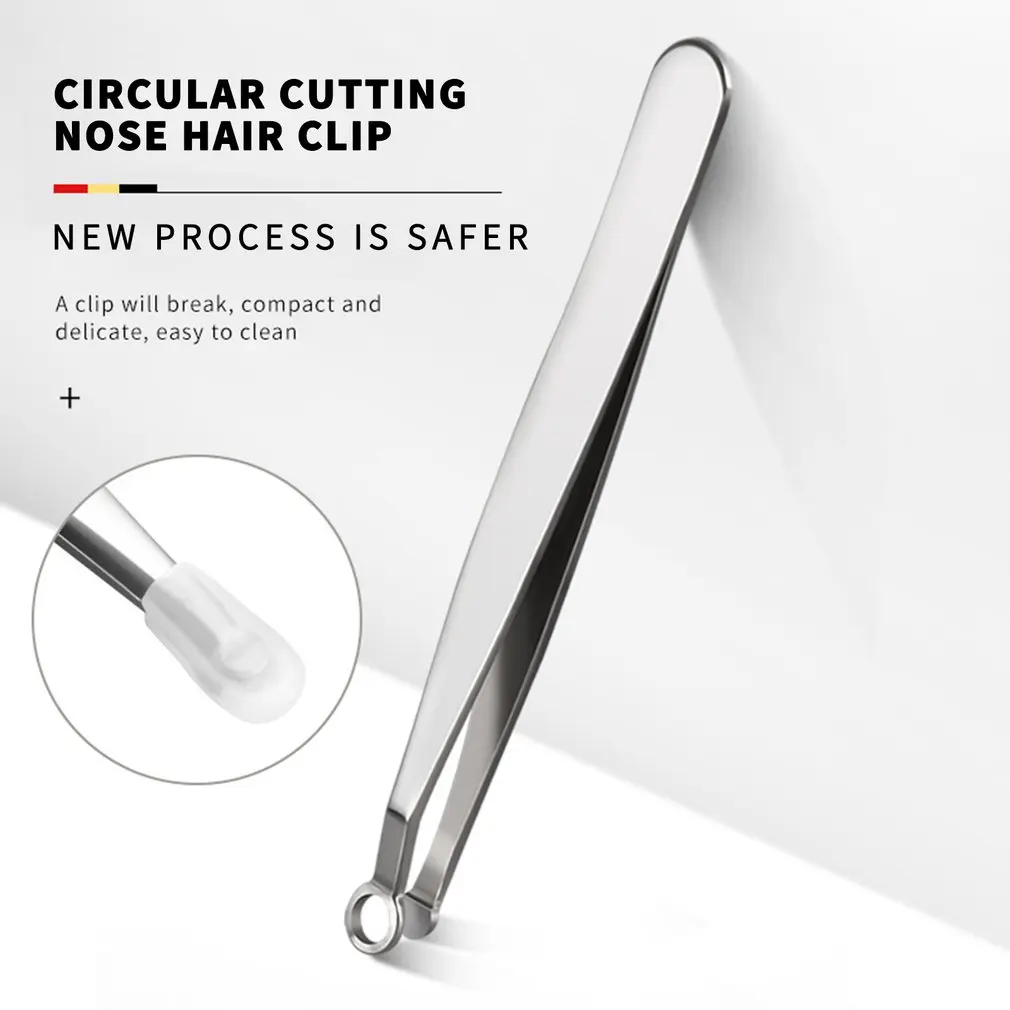 

Nose Haircut Anti-static Precision Tweezer Set Stainless Steel Electronic Repair Tools Painless Solution Trim Tweezers
