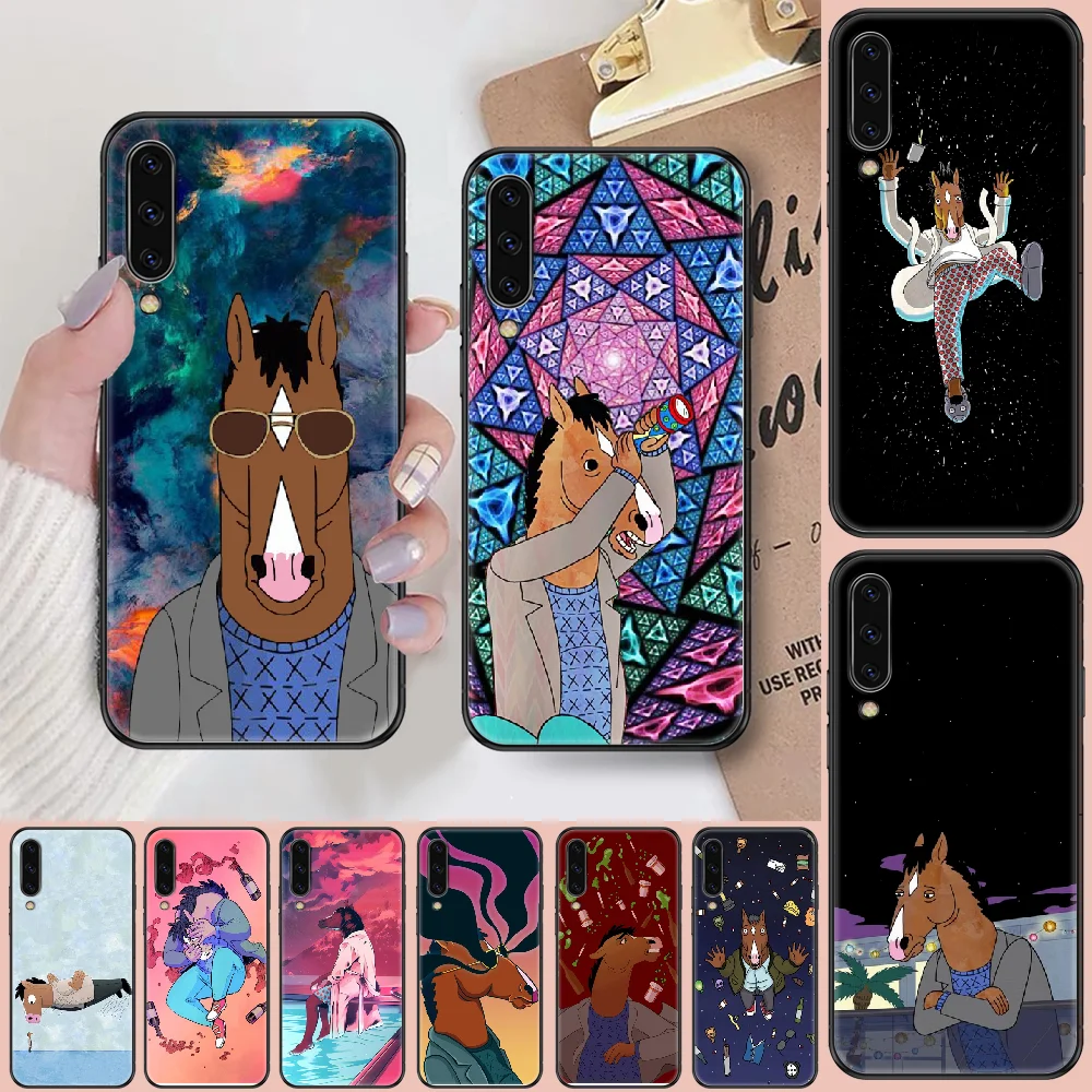 

Jacks Cartoon Horsesman Funny Phone case For Samsung Galaxy A 3 5 7 8 10 20 21 30 40 50 51 70 71 E S 2016 2018 4G black luxury