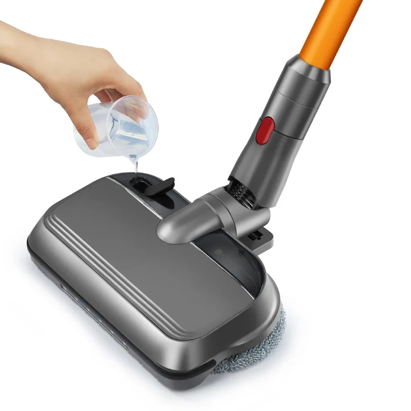 

Электрическая Влажная и сухая Швабра со светодиодный светильник кой для Dyson V7 V8 V10 V11, сменные детали со шваброй, насадки для швабры, чашка для...