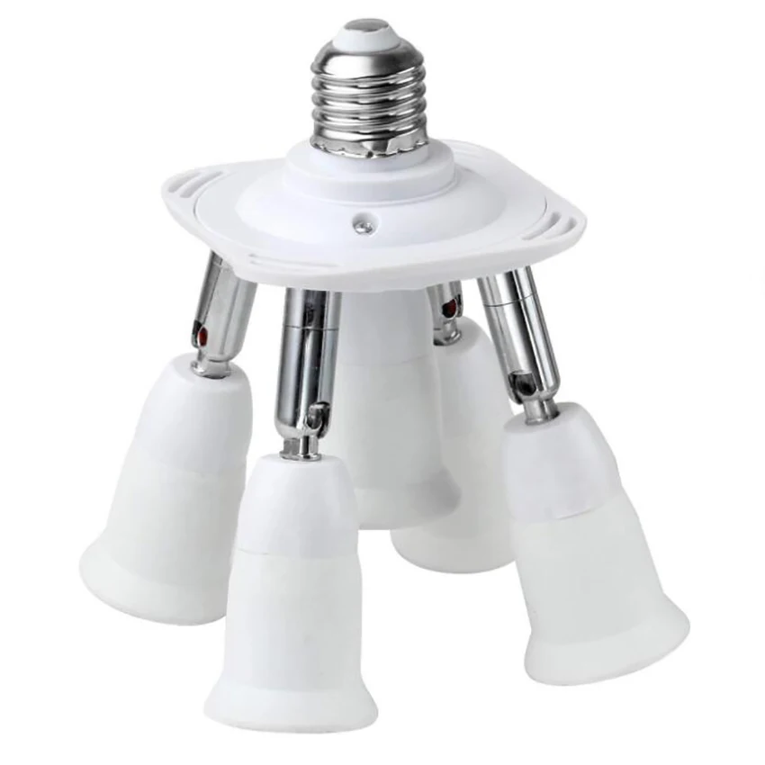 Разветвитель для светильник ных ламп 5 в 1 цоколь E26 E27 переходник держатель
