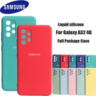 Чехол для Samsung Galaxy A32, мягкий на ощупь защитный чехол, шелковистый силиконовый чехол для мобильных телефонов с диагональю 32 дюйма, 4G