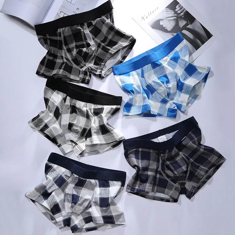 Новое Женское мягкое дышащее нижнее белье мужские удобные Однотонные трусы