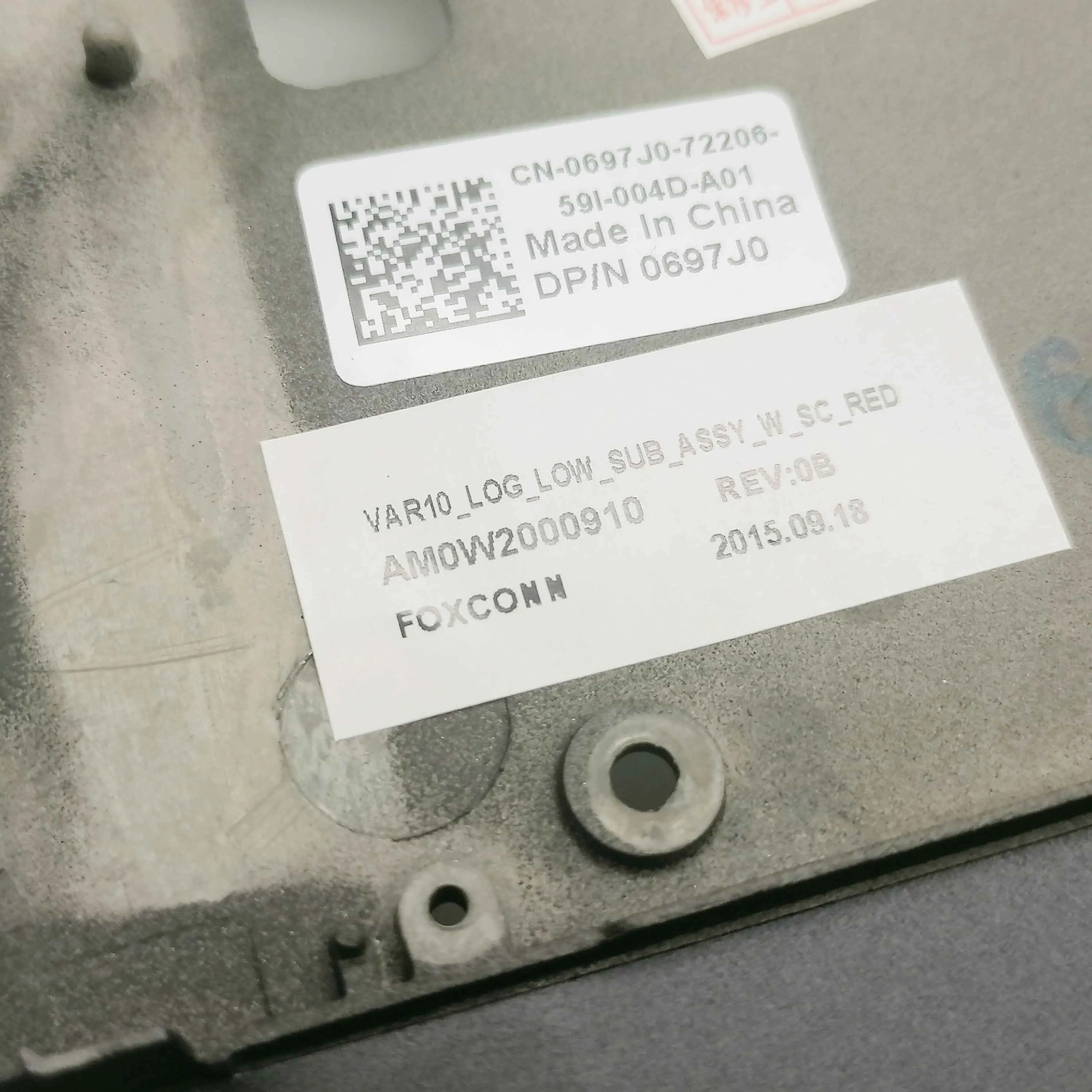 Чехол для ноутбука DELL Precision M6800 чехол красного цвета P/N: AM0W2000910 0697J0 697J0 | Компьютеры