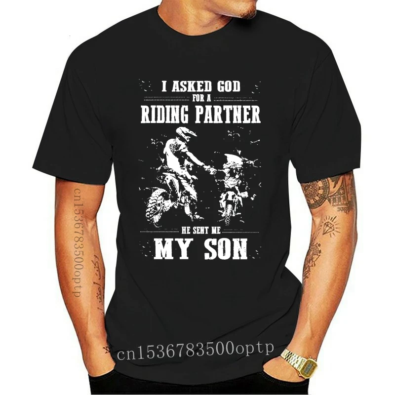 

New Motocross Fathers Day I Asked God for A Riding Motocross Motorcycle 2021 Unisex Custom Printed Personalized Design Website S