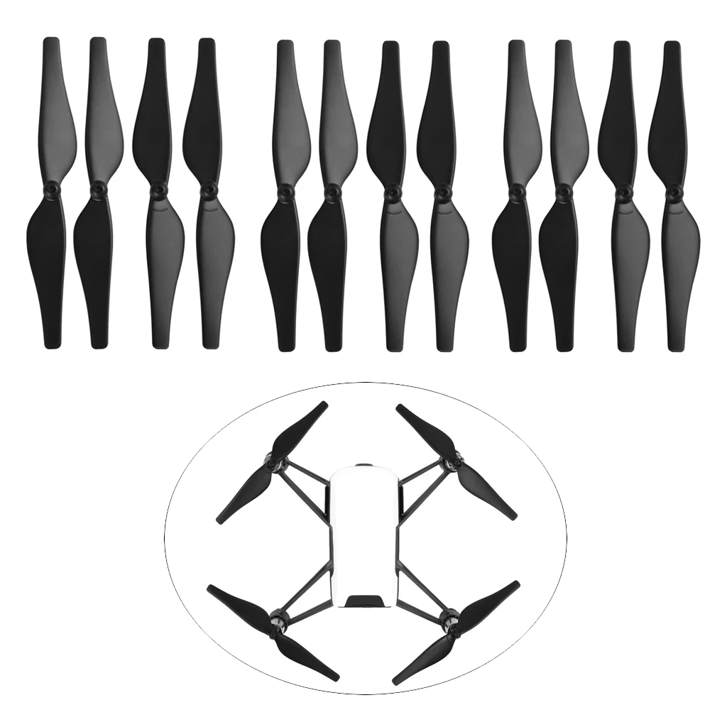 

12x Plastic CW/CCW Propellers Prop for DJI Tello Mini Drone Accs